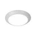 thumbnail image 1 of WAC Lighting Disc 6" 1-Light LED Aluminum Flush Mount for Junction Box in White, 1 of 3