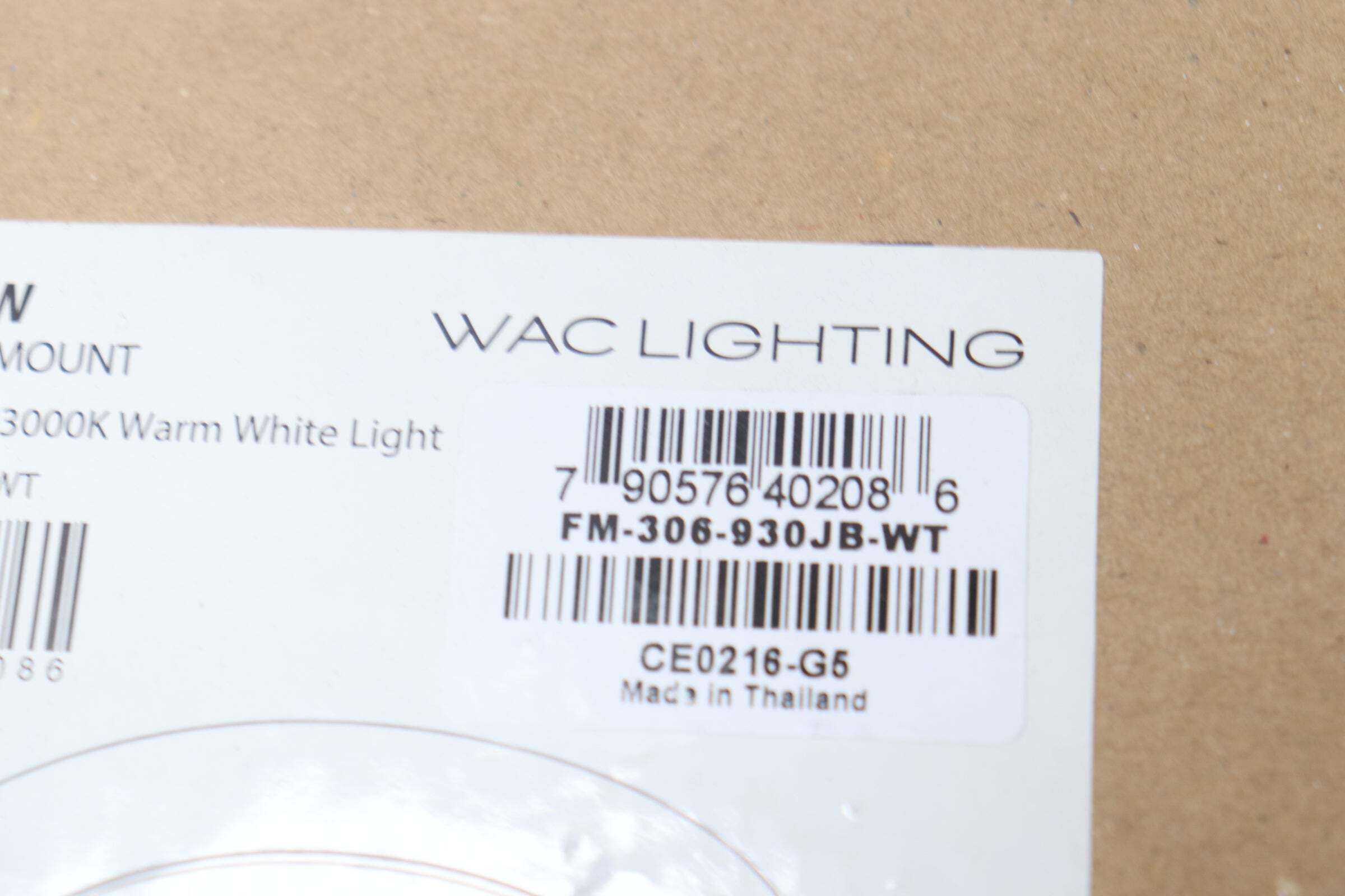 Eco-Friendly 7'' White Acrylic LED Flush Mount Light