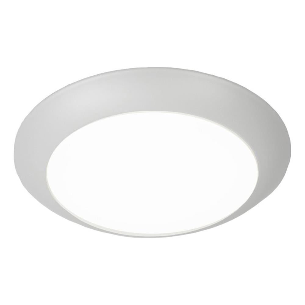 Eco-Friendly 7'' White Acrylic LED Flush Mount Light