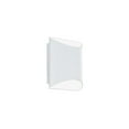 thumbnail image 1 of WAC Lighting Duet 6" 2-Light LED 3-CCT 3000K Aluminum Wall Sconce in White, 1 of 5