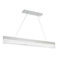 thumbnail image 1 of WAC Lighting Effervescent 45" LED 3000K Transitional Aluminum Pendant in Chrome, 1 of 5