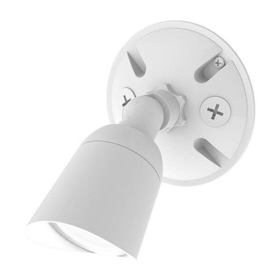 WAC Lighting Endurance 1-Light 3000K Energy Star Aluminum Spot Light in White