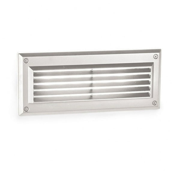 WAC Lighting Endurance 1-Light Louvered LED Aluminum Brick Light in White