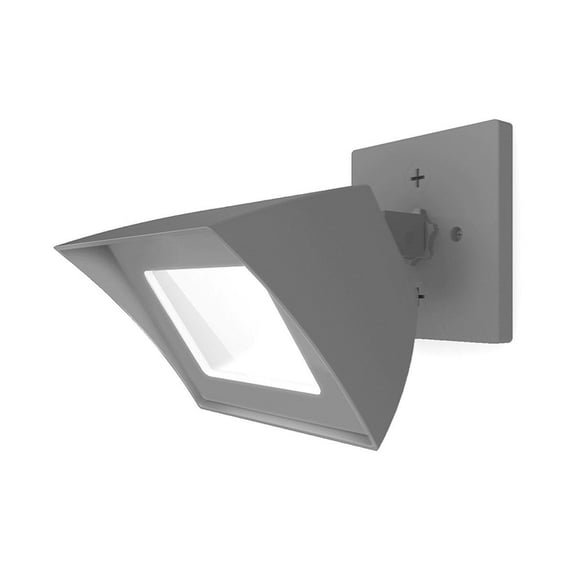 WAC Lighting Endurance 1-Light PRO Energy Star Aluminum Flood Light in Gray