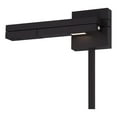 thumbnail image 1 of WAC Lighting Flip LED 3000K Left Contemporary Aluminum Swing Arm in Black, 1 of 3