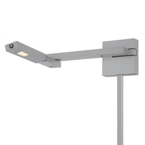 WAC Lighting Flip LED 3000K Left Contemporary Aluminum Swing Arm in Chrome