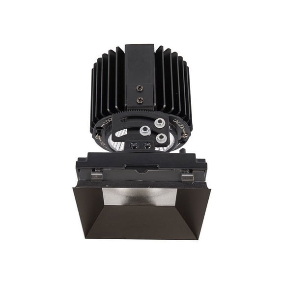 WAC Lighting Fugu Volta SQ Inv LED Spot 15 4000K Cool, C-Brnz - R4SAL-S840-CB