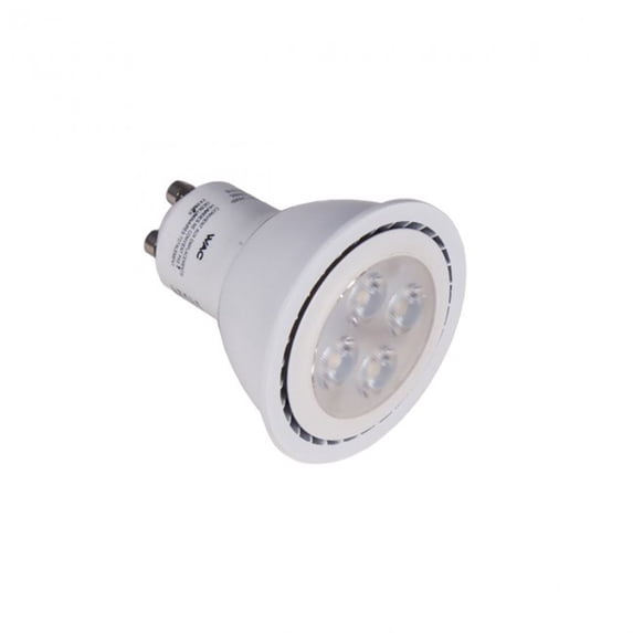 WAC Lighting GU10 Lamp 120V Track Frosted Glass LED Lamp in White