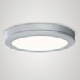 thumbnail image 1 of WAC Lighting Geos 10" LED 2700K Round Aluminum Low-Profile Flush Mount in White, 1 of 5