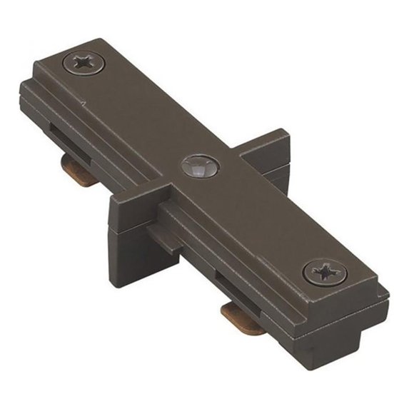 WAC Lighting H Track 120V Aluminum Dead End I Connector in Dark Bronze