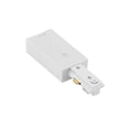 thumbnail image 1 of WAC Lighting H Track 120V Aluminum Live End Connector in White, 1 of 2