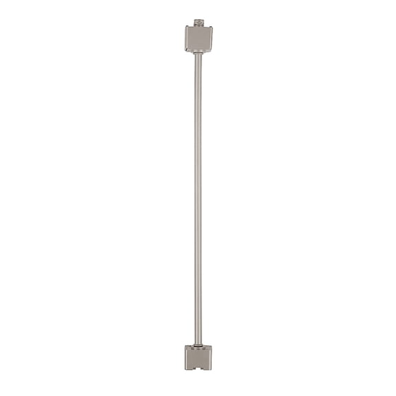 WAC Lighting H Track 24" Aluminum Line Voltage Track Head Extension in Nickel