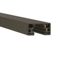 thumbnail image 1 of WAC Lighting H Track 47.24" Aluminum Single Circuit with 2 Endcaps in Bronze, 1 of 5