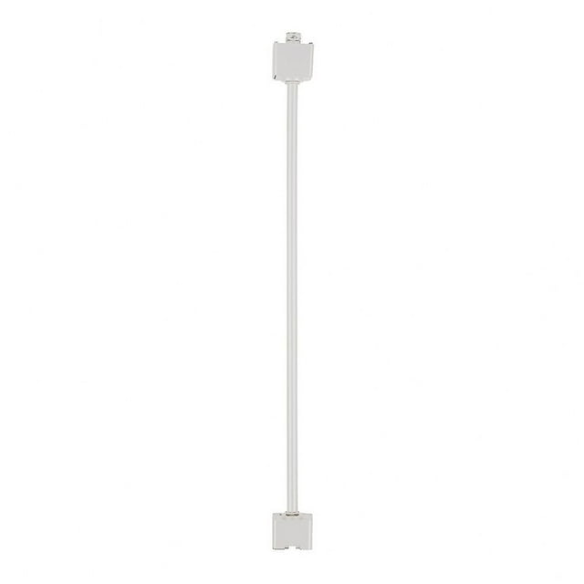 WAC Lighting H Track 48" Aluminum Line Voltage Track Head Extension in White
