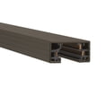 thumbnail image 1 of WAC Lighting H Track 70.87" Aluminum Single Circuit with 2 Endcaps in Bronze, 1 of 5