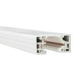 thumbnail image 1 of WAC Lighting H Track 94.49" Aluminum Single Circuit with 2 Endcaps in White, 1 of 2
