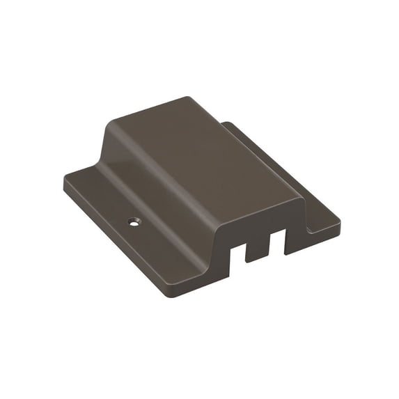 WAC Lighting H Track Plastic Floating Canopy Connector in Dark Bronze