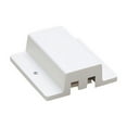 thumbnail image 1 of WAC Lighting H Track Plastic Floating Canopy Connector in White, 1 of 3