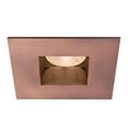 thumbnail image 1 of WAC Lighting Tesla High Output LED Recessed Open Reflector Square Trim 3000K Copper Bronze, 1 of 1