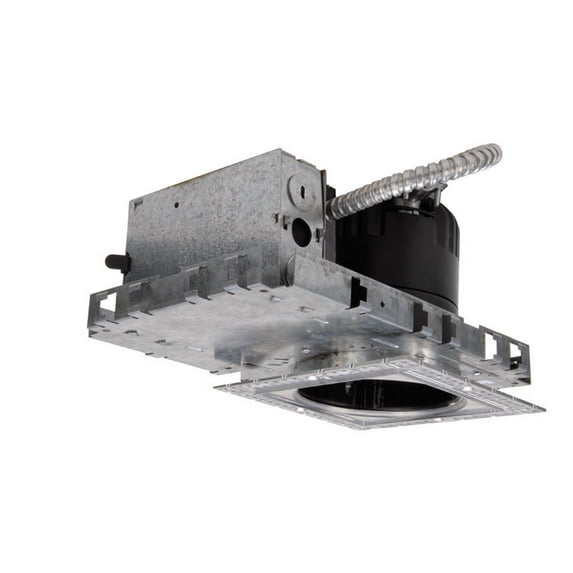 WAC Lighting HR-LED418-N-SQ35 3500K 4" LEDme New Construction Square Invisible T