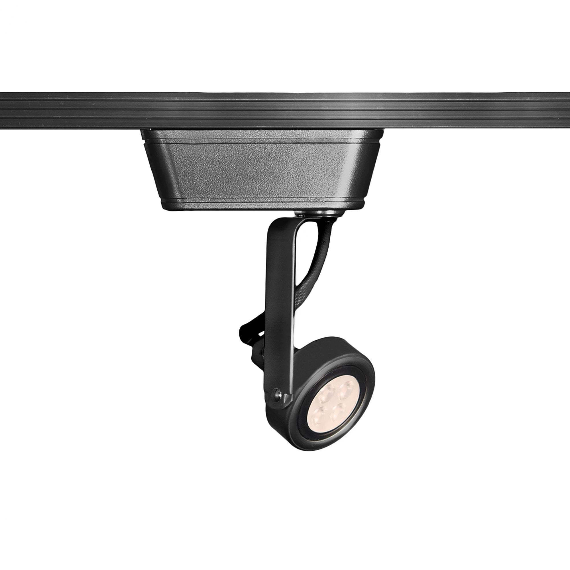 WAC Lighting HT-180 Aluminum J Track LED Low Voltage Track Head in Black
