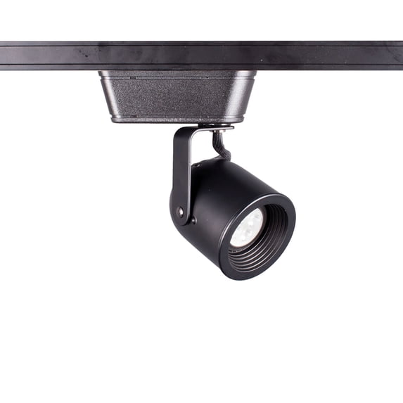 WAC Lighting HT-808 Aluminum J Track Low Voltage Track Head in Black