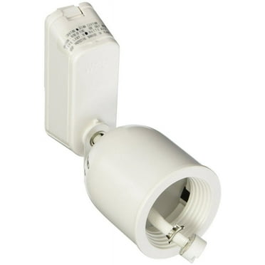 WAC Lighting HT-808 Aluminum L Track Low Voltage Track Head in White