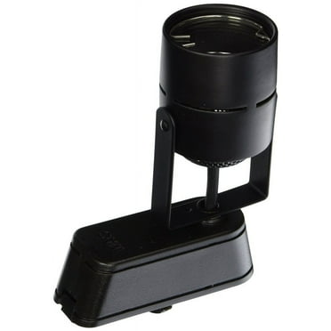 WAC Lighting HT-809 Aluminum L Track Low Voltage Track Head in Black