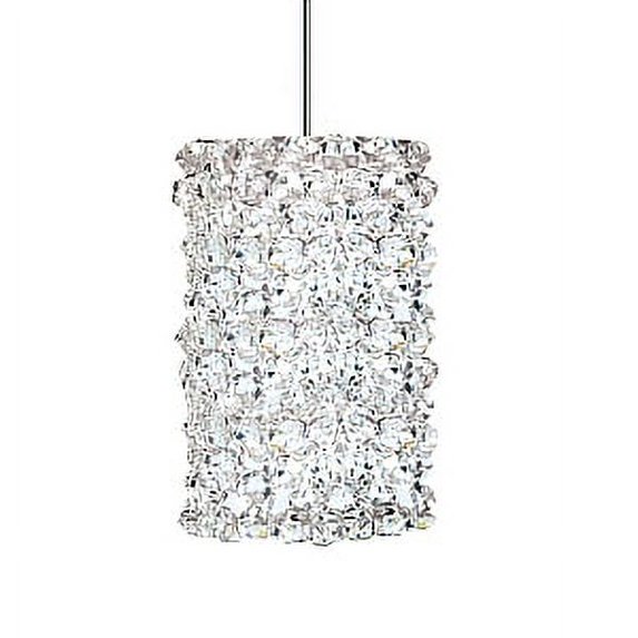 WAC Lighting Haven Halogen Quick Connect Pendant White Diamond Shade With Dark Bronze Socket Set