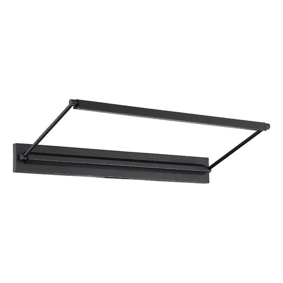WAC Lighting Hudson 23" LED Adjustable Aluminum Picture Light in Black
