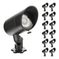thumbnail image 1 of WAC Lighting Interbeam 1-Light 2700K Aluminum Accent Light in Black (Set of 12), 1 of 7