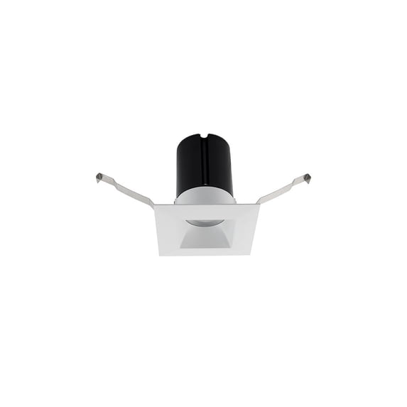 WAC Lighting Ion 2in Square Aluminum Recessed Light w/ Remodel Housing in White
