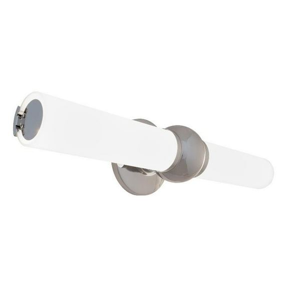 WAC Lighting Juliet 20" 2-Light Aluminum Bathroom Vanity & Wall Light in Chrome