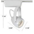 thumbnail image 1 of WAC Lighting L-LED810F-CW-WT Impulse 1 Light 4000K L Track System LED Flood in W, 1 of 1