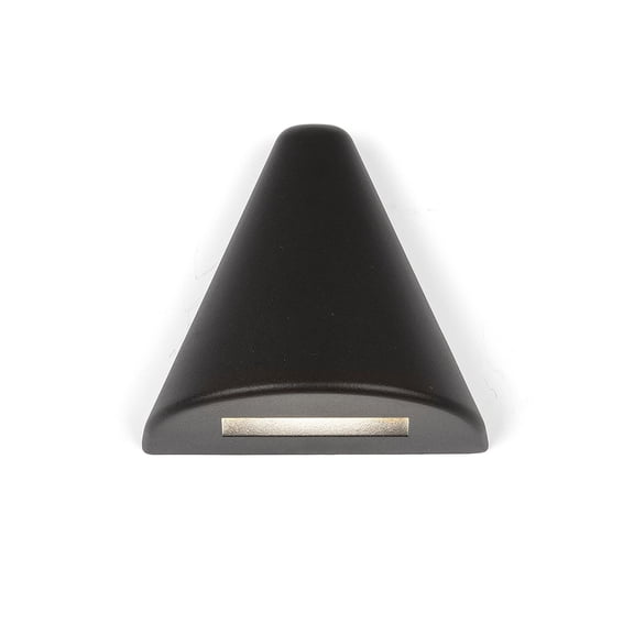 WAC Lighting LED 12V Triangle Deck and Patio Light Black