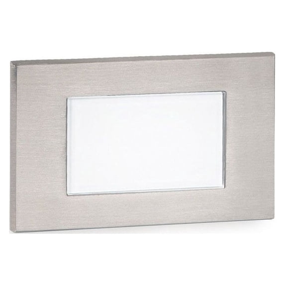 WAC Lighting Landscape Diffused LED 3000K Aluminum Step and Wall Light in Gray