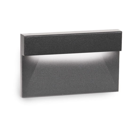 WAC Lighting Landscape Ledge LED 3000K Aluminum Step and Wall Light in Black