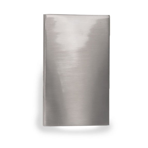 WAC Lighting Landscape Scoop LED Vertical Aluminum Step & Wall Light in Nickel