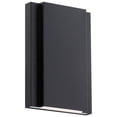 thumbnail image 1 of WAC Lighting Layne 5" 2-Light LED 3-CCT 3500K Aluminum Wall Sconce in Black, 1 of 5