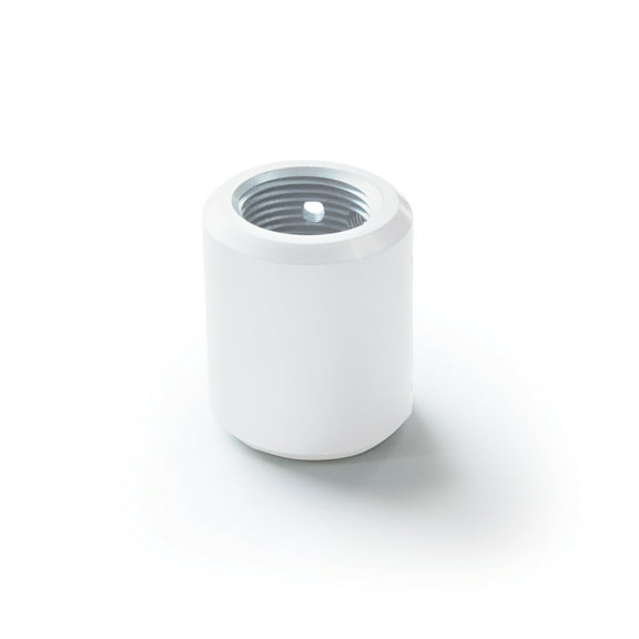 WAC Smart Fans Downrod Coupler in Matte White