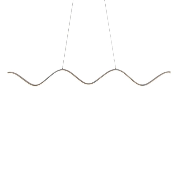 WAC Lighting Morae 30" LED 3000K Contemporary Aluminum Pendant in Nickel