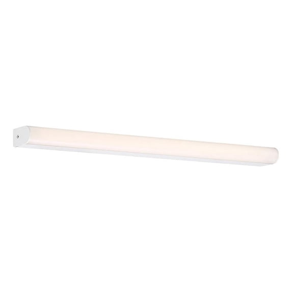 WAC Lighting Nightstick 25" 1-Light LED Aluminum Bathroom Vanity Light in Gray