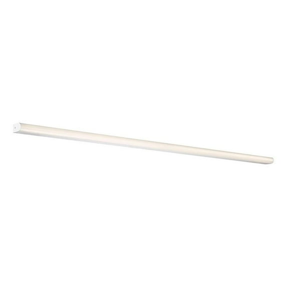 WAC Lighting Nightstick 72" 1-Light LED Aluminum Bathroom Vanity Light in White