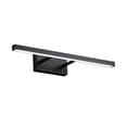 thumbnail image 1 of WAC Lighting Parallax 18" 1-Light 2700K Aluminum Bathroom Vanity Light in Black, 1 of 5