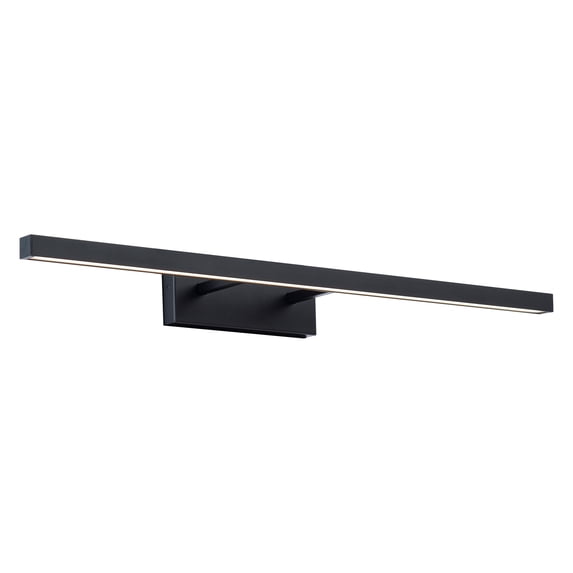 WAC Lighting Parallax 23" LED 3000K Aluminum Bathroom Vanity Light in Black
