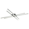 thumbnail image 1 of WAC Lighting Parallax 42" LED 3-CCT 3000K Modern Aluminum Flush Mount in Chrome, 1 of 5