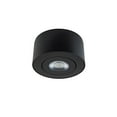 thumbnail image 1 of WAC Lighting Peek 5" LED 3000K Contemporary Aluminum Flush Mount in Black, 1 of 5