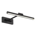 thumbnail image 1 of WAC Lighting Reed 17" LED Adjustable Aluminum Picture Light in Black, 1 of 4