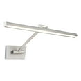thumbnail image 1 of WAC Lighting Reed 25" LED Adjustable Aluminum Picture Light in Brushed Nickel, 1 of 3
