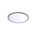 thumbnail image 1 of WAC Lighting Round 11" 1-Light 3500K Energy Star Aluminum Flush Mount in Nickel, 1 of 6